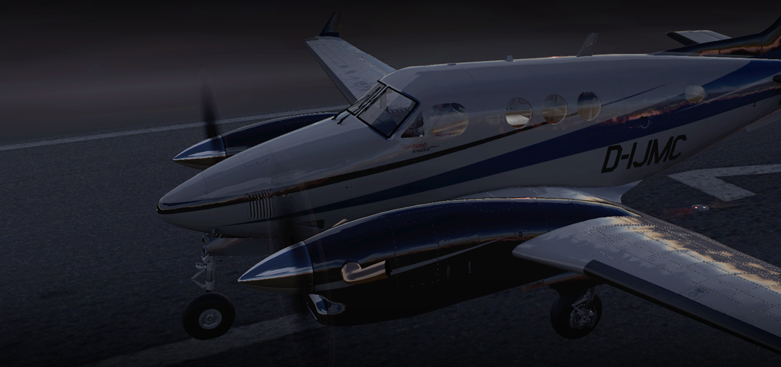 C90 GTX KING AIR XPLANE 11 Carenado