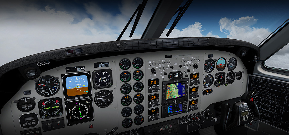 C90B KING AIR HD SERIES FSX/P3D – Carenado