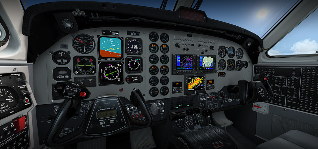 B200 KING AIR HD SERIES FSX/P3D – Carenado