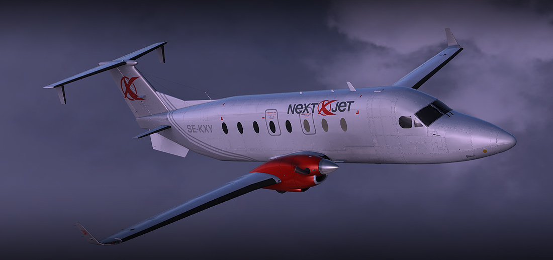 B1900D HD SERIES FSX/P3D – Carenado