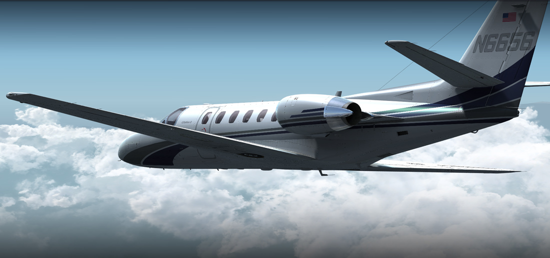 S550 CITATION II HD SERIES FSX/P3D – Carenado