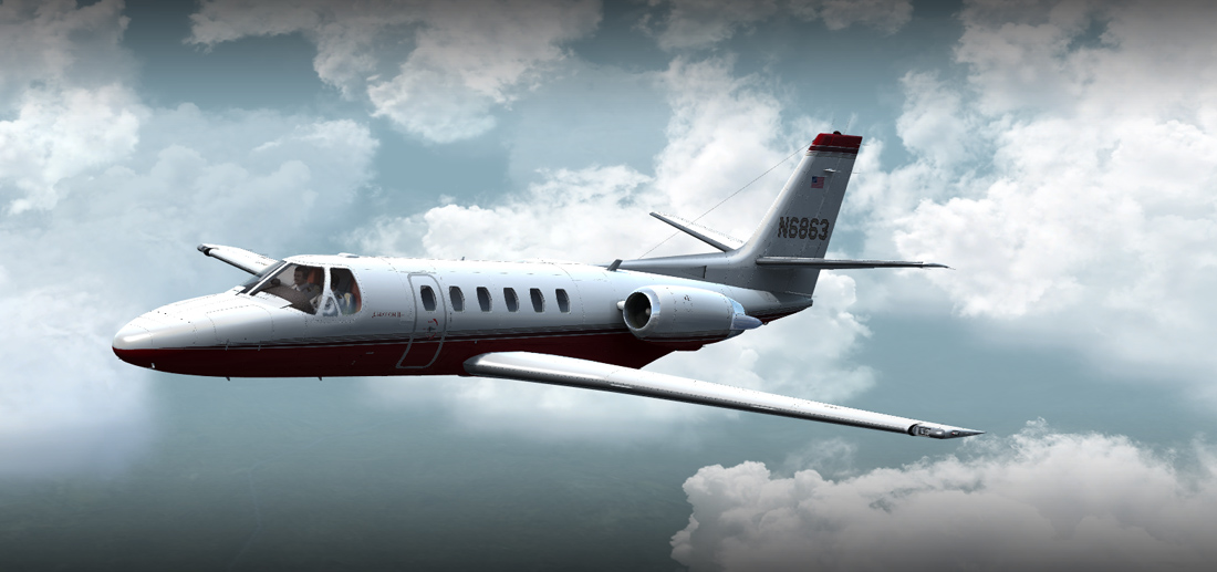 S550 CITATION II HD SERIES FSX/P3D – Carenado