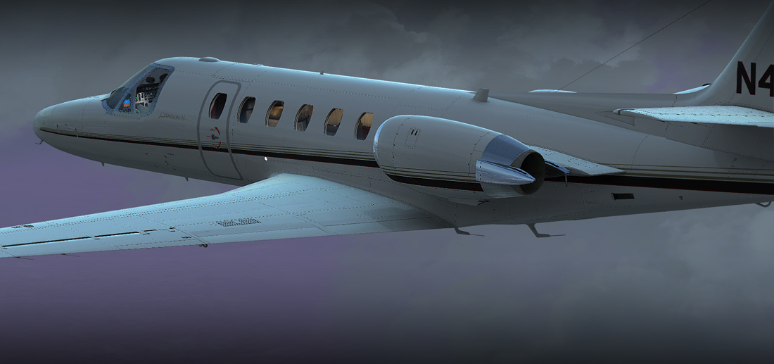 S550 CITATION II HD SERIES FSX/P3D – Carenado