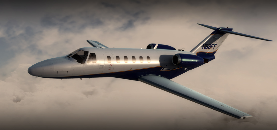 525A CITATION CJ2 HD SERIES FSX/P3D – Carenado