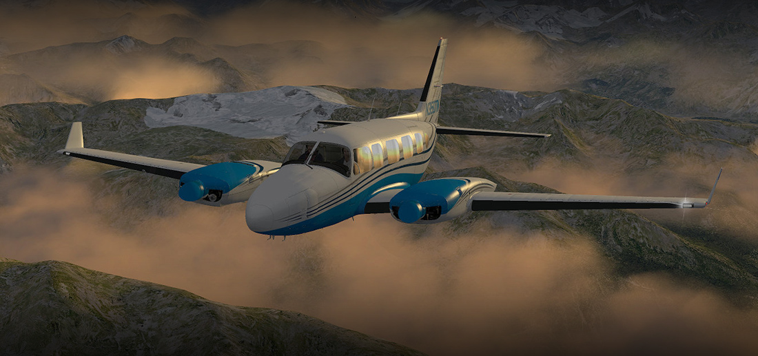 PA31 CHIEFTAIN 350 XPLANE – Carenado