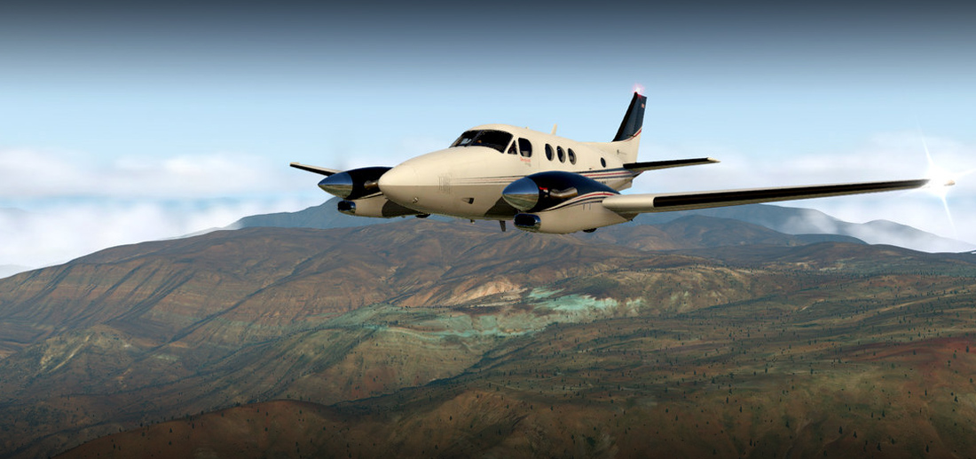 C90B KING AIR HD SERIES XPLANE 11 – Carenado