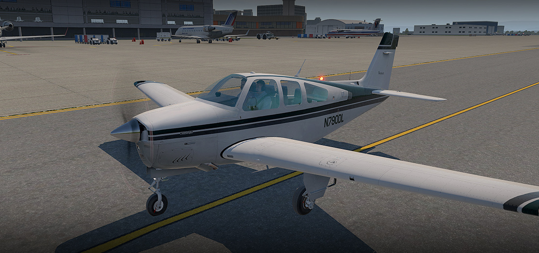 F33A BONANZA XPLANE 11 – Carenado